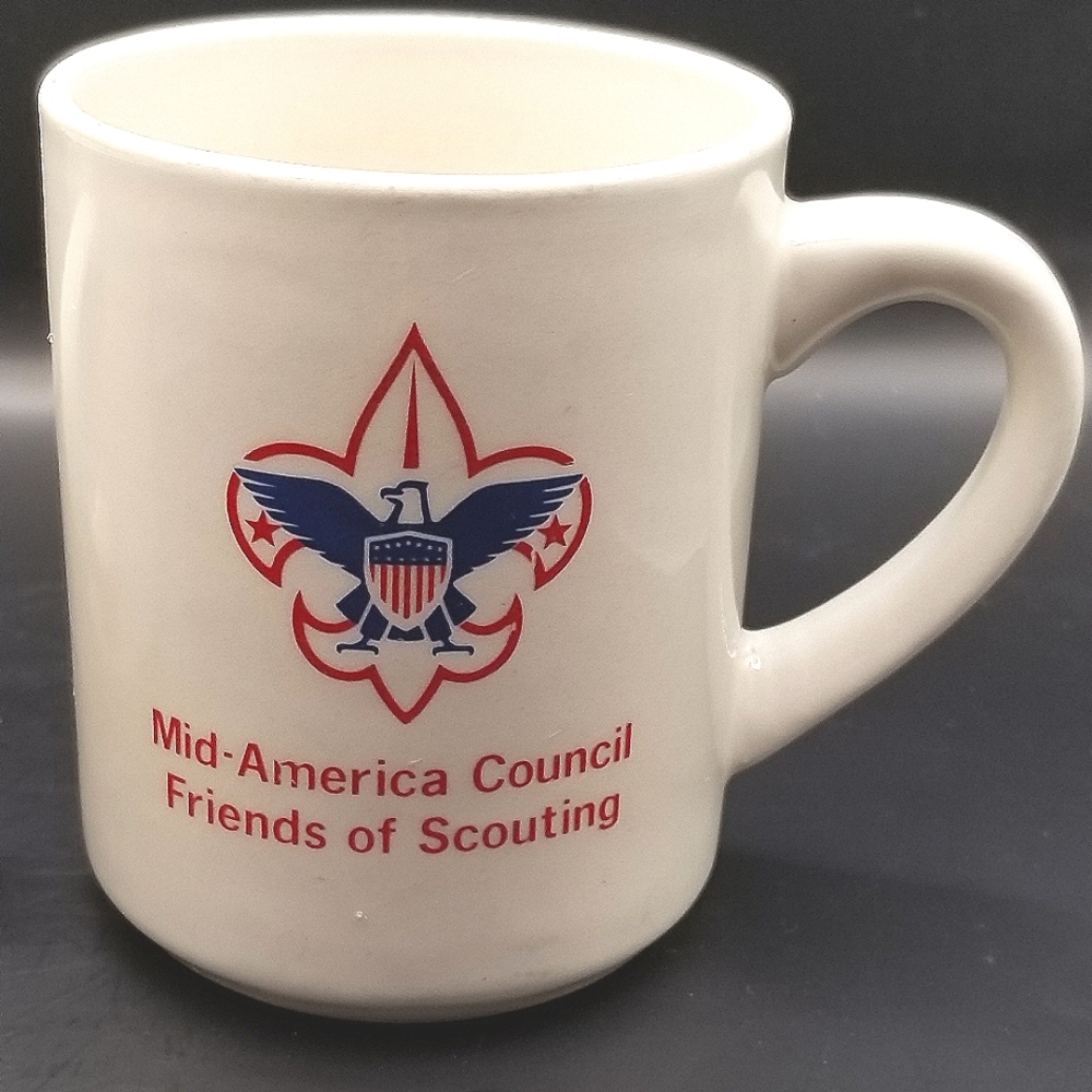 Boy Scouts of America MidAmerica Council Friends of Scouting Coffee Mug Tea Cup